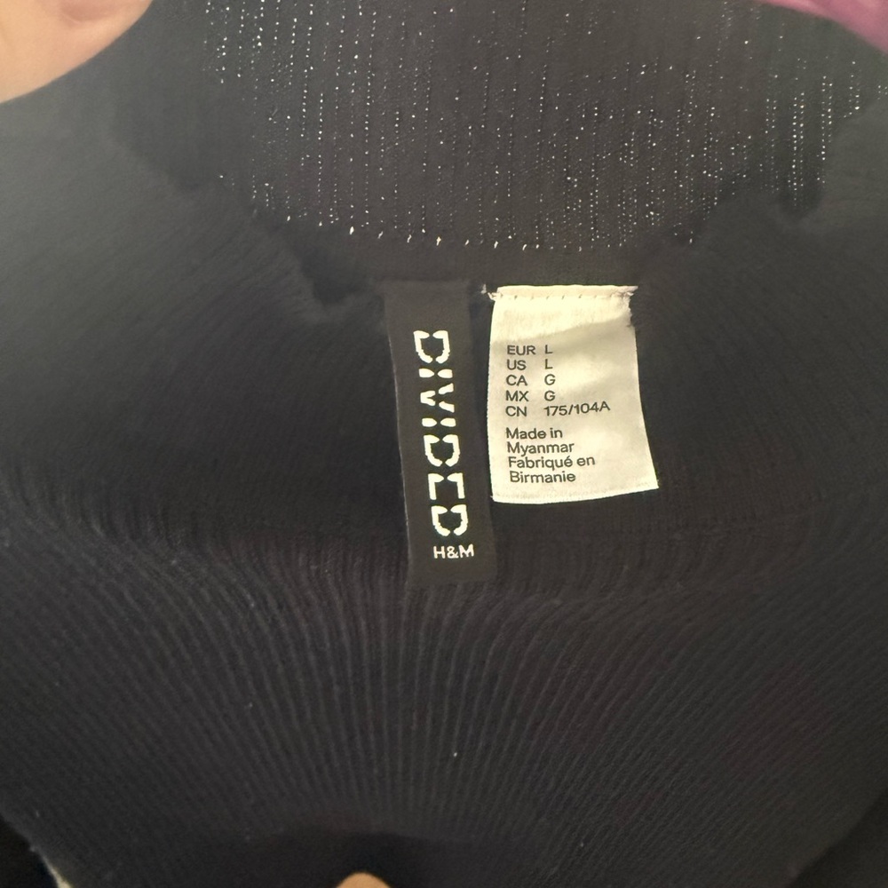 Long sleeve cropped top